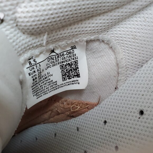 Air Jordan Series ES Sneakers Mens Size 8.5 Phantom Praline Low Top DN1856-060 - Picture 7 of 9